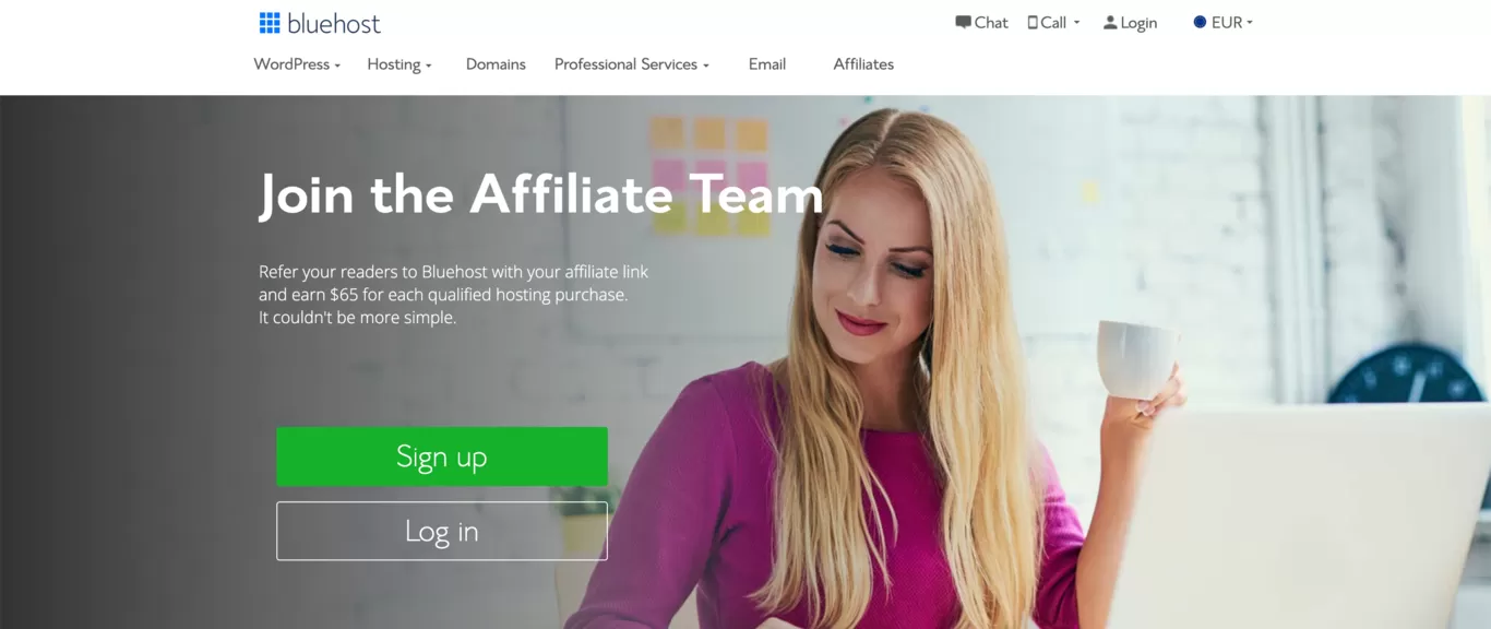 Najlepšie partnerské programy Bluehost