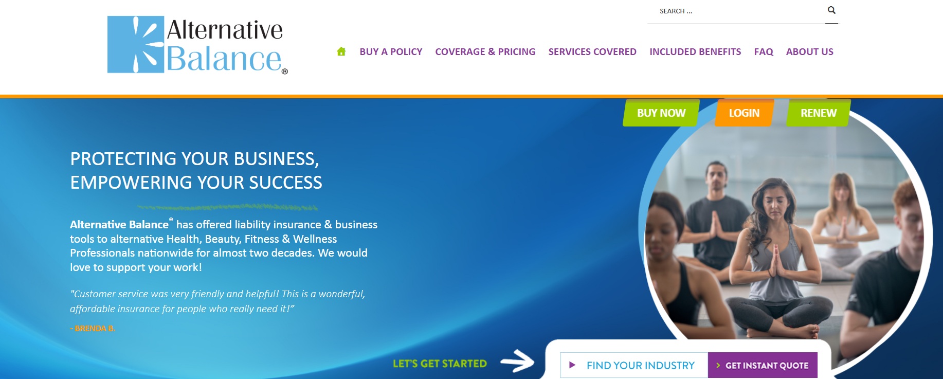 Affiliate program Alternative Balance