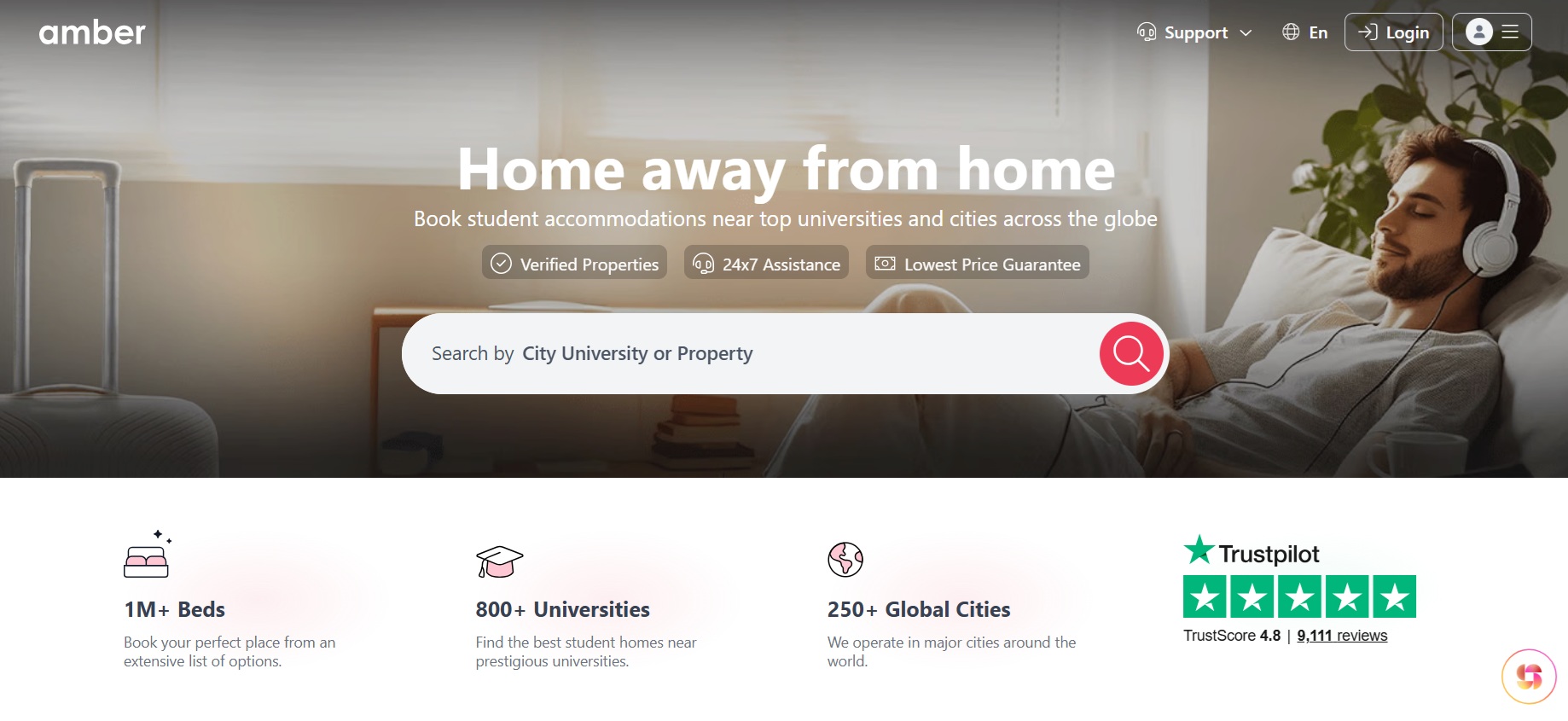 Affiliate program Amber Student