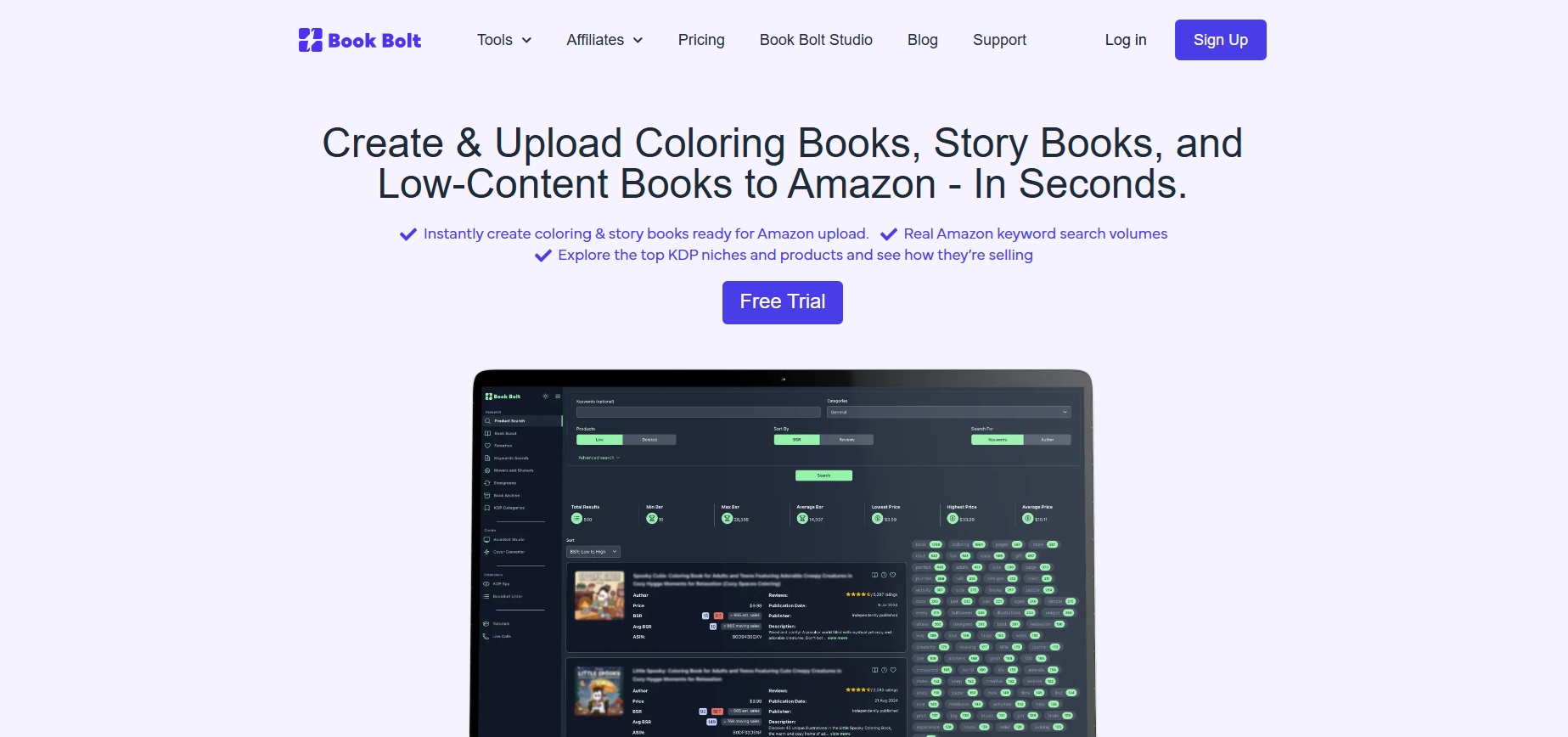 Affiliate program Book Bolt