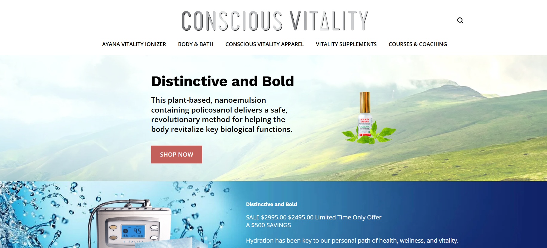 Affiliate program Conscious Vitality
