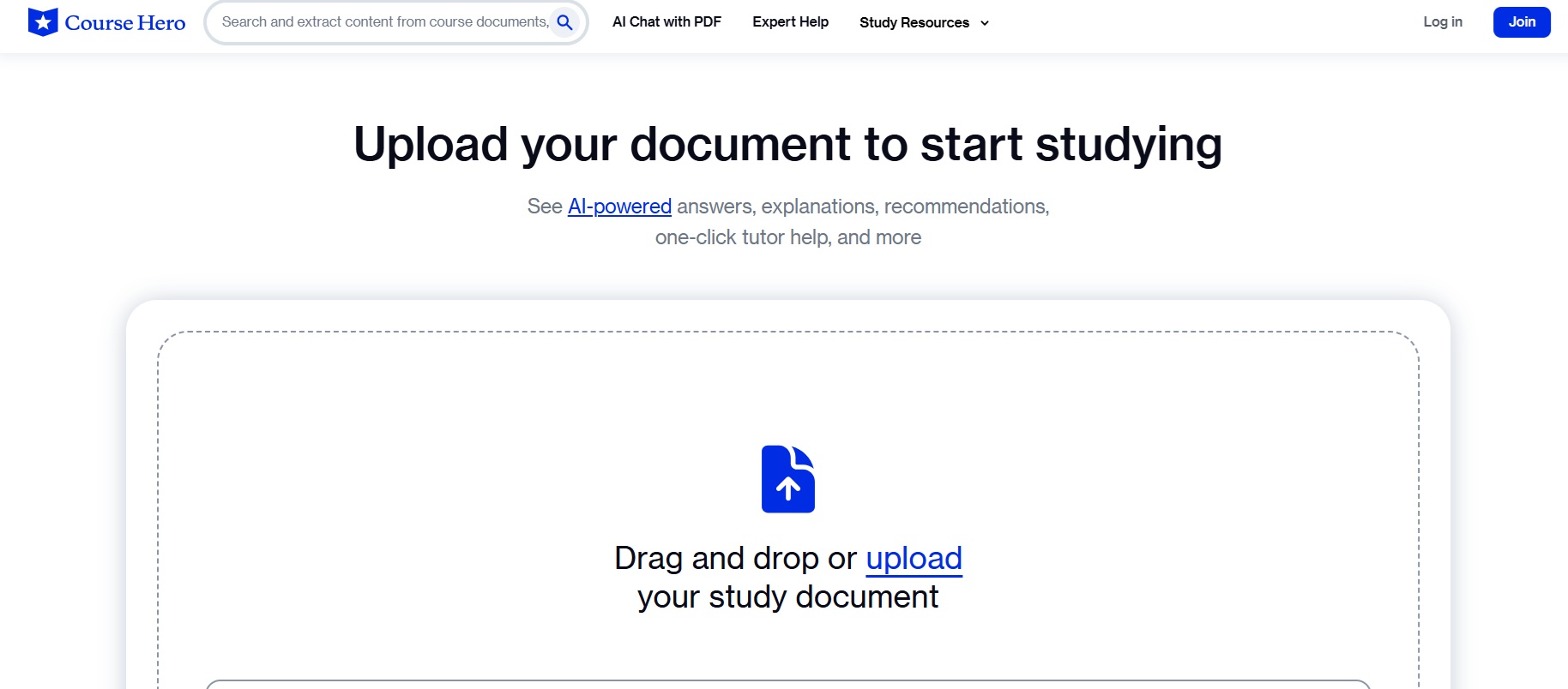 Affiliate program Course Hero
