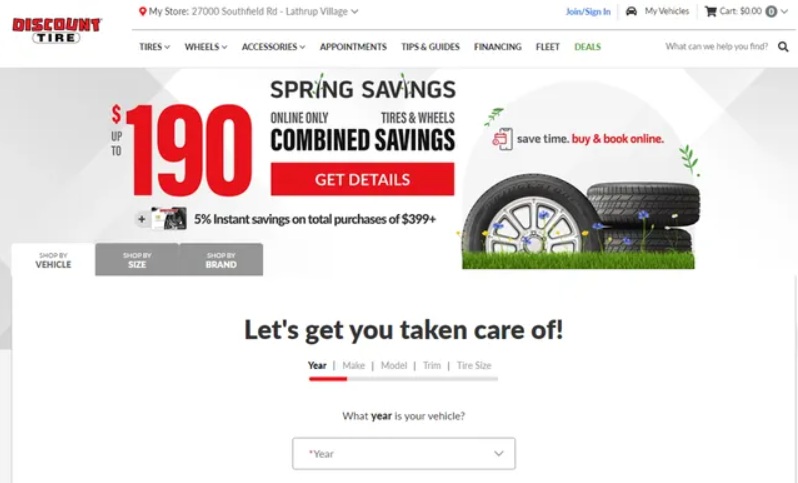 Affiliate program Discount Tire