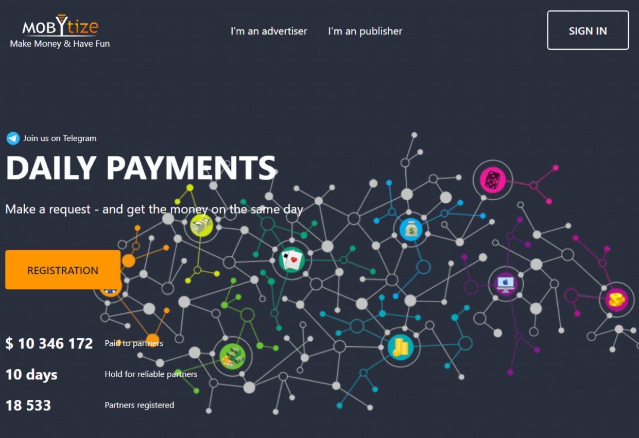 Affiliate program Mobytize