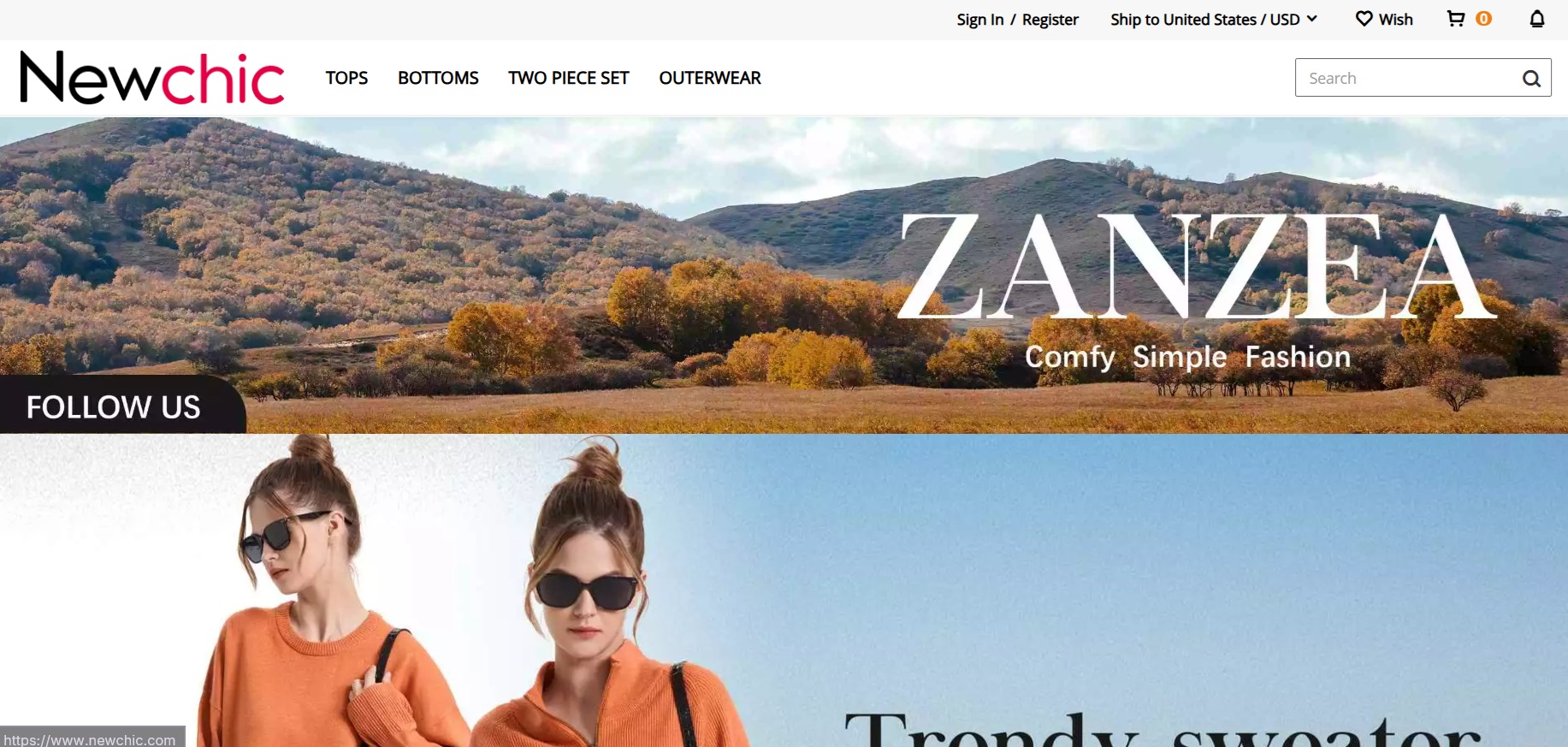 Affiliate program Newchic