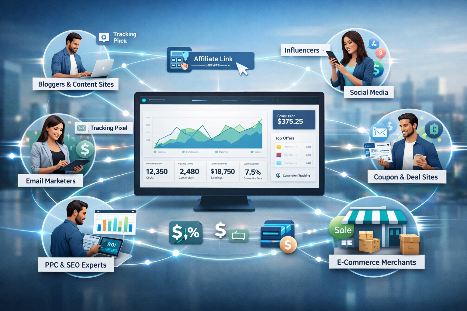 Najlepší softvér na správu affiliate marketingu