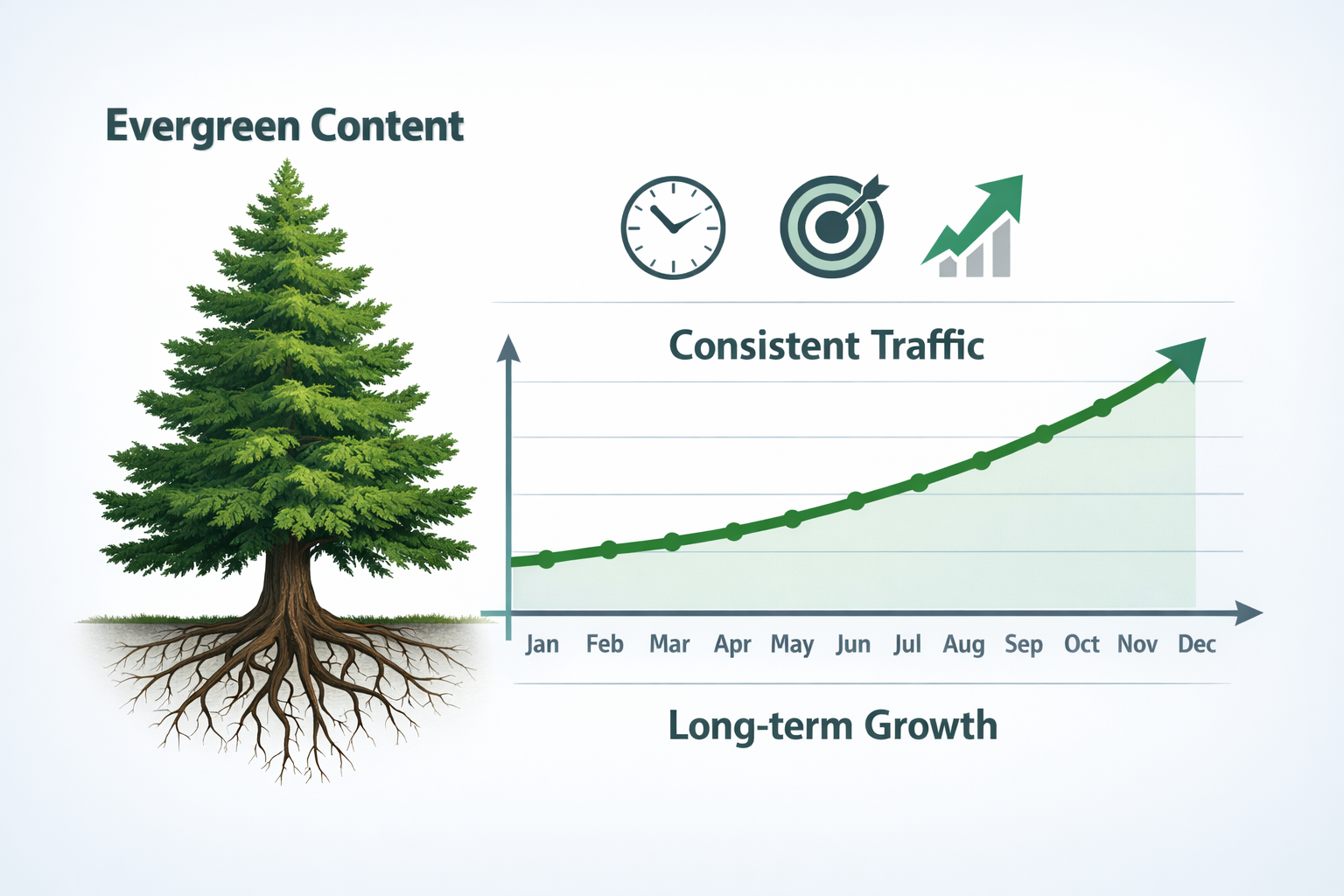 Ako zabezpečiť dlhodobú aktuálnosť evergreen obsahu: stratégie pre nadčasovú návštevnosť