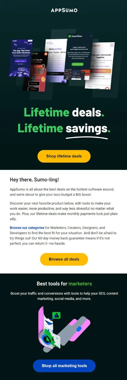 Príklady skvelých affiliate kampaní: email, sociálne siete a webstránky
