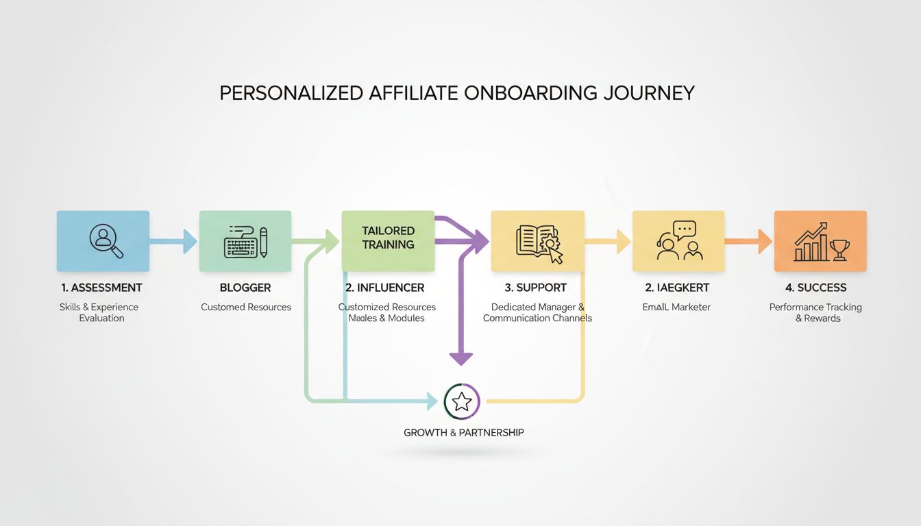 Ako môžete personalizovať onboarding pre affiliate partnerov?