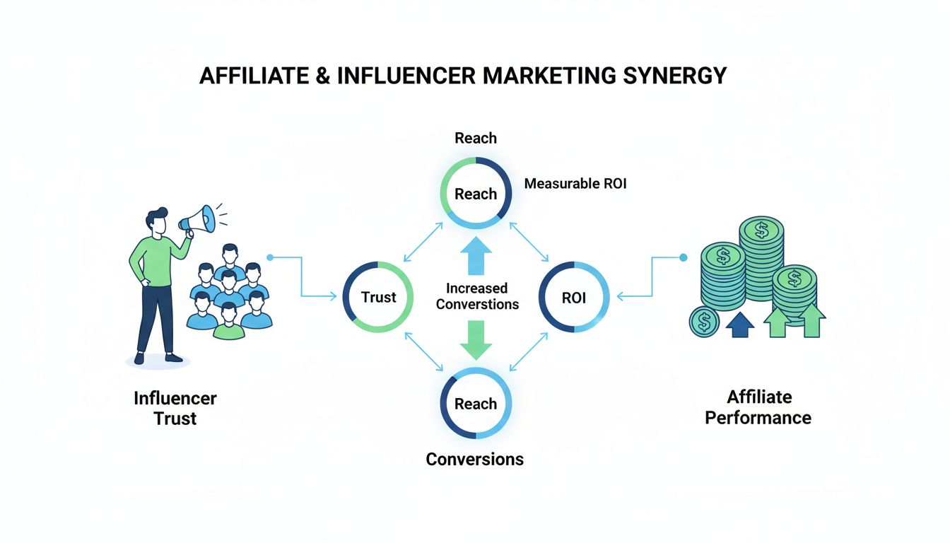 Prečo kombinovať affiliate marketing s influencer marketingom?
