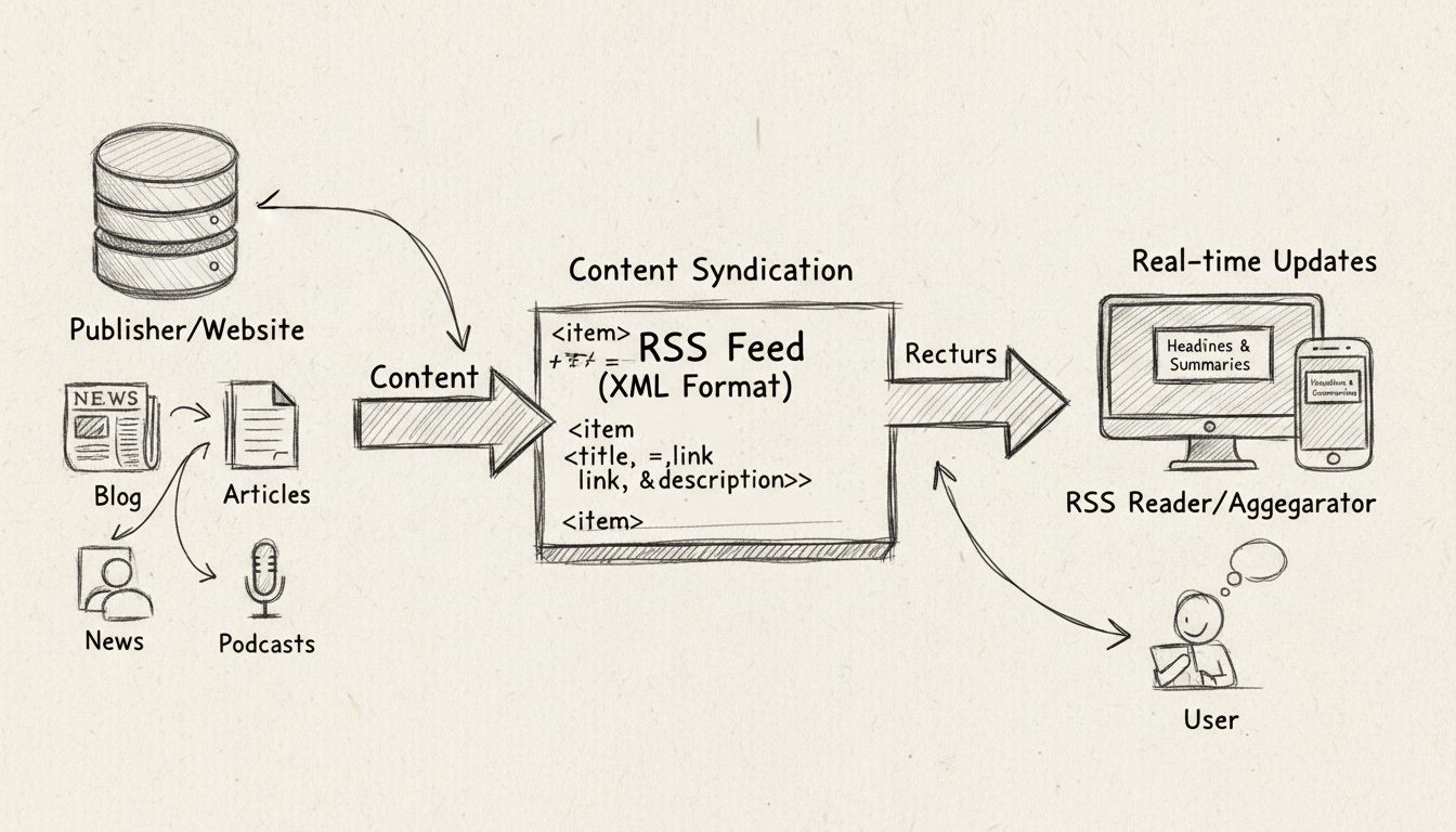 Aké sú funkcie formátu Rich Site Summary (RSS)?