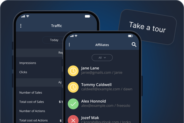 Urobte si prehliadku Post Affiliate Pro