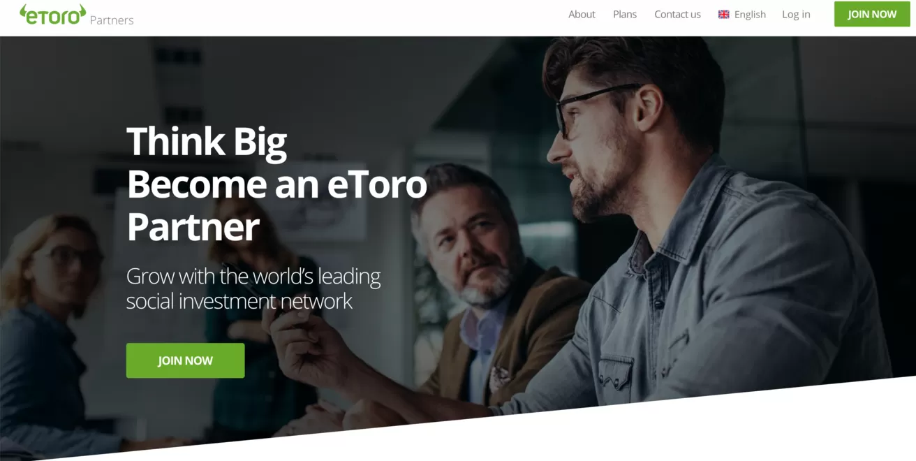 Top partnerské programy Etoro