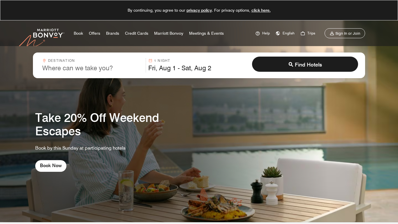 Partnerský program Marriott