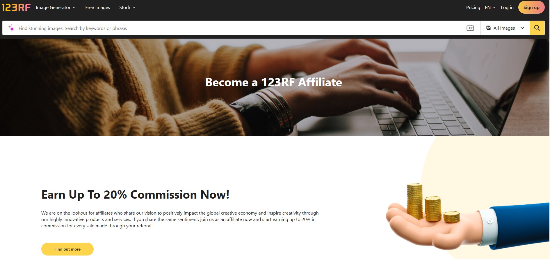 123RF Affiliate Program