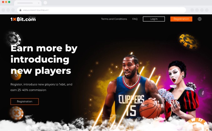 1xBit partnerský program