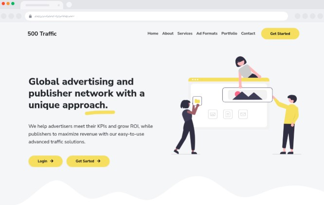 500traffic partnerský program