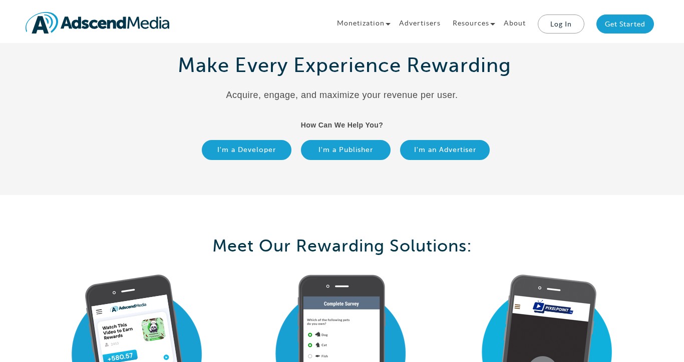 Adscend Media partnerský program