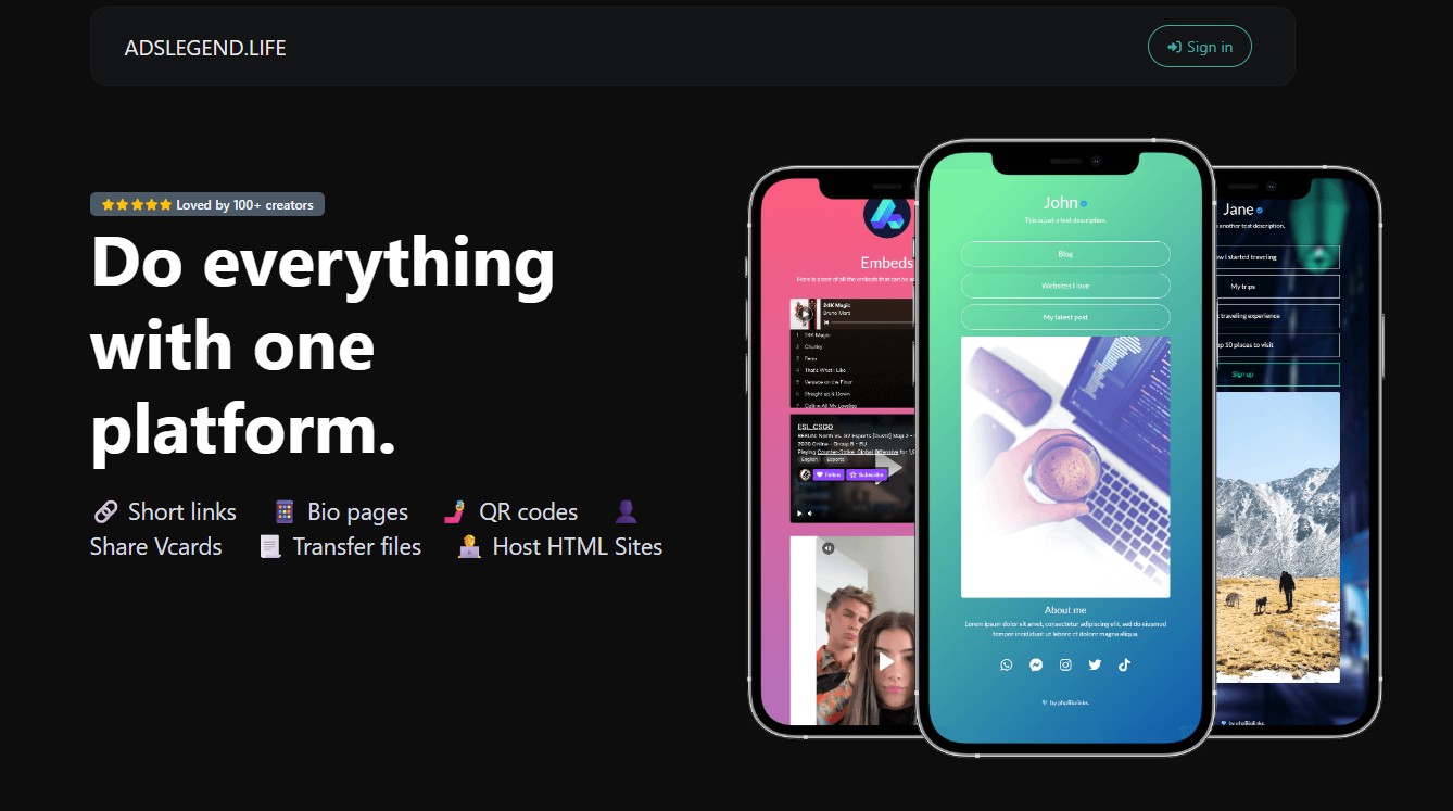 Partnerský program AdsLegend