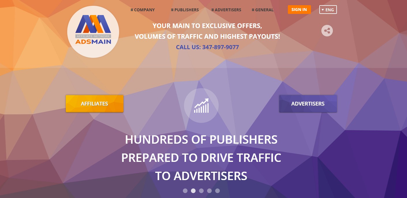 Partnerský program AdsMain