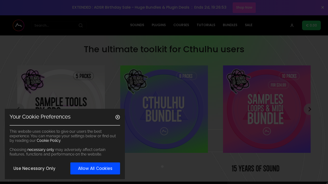 ADSR Affiliate Program