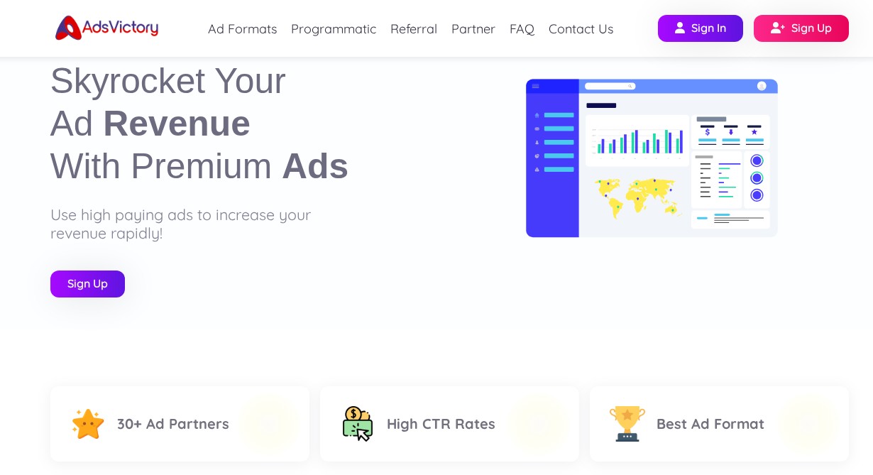 AdsVictory partnerský program