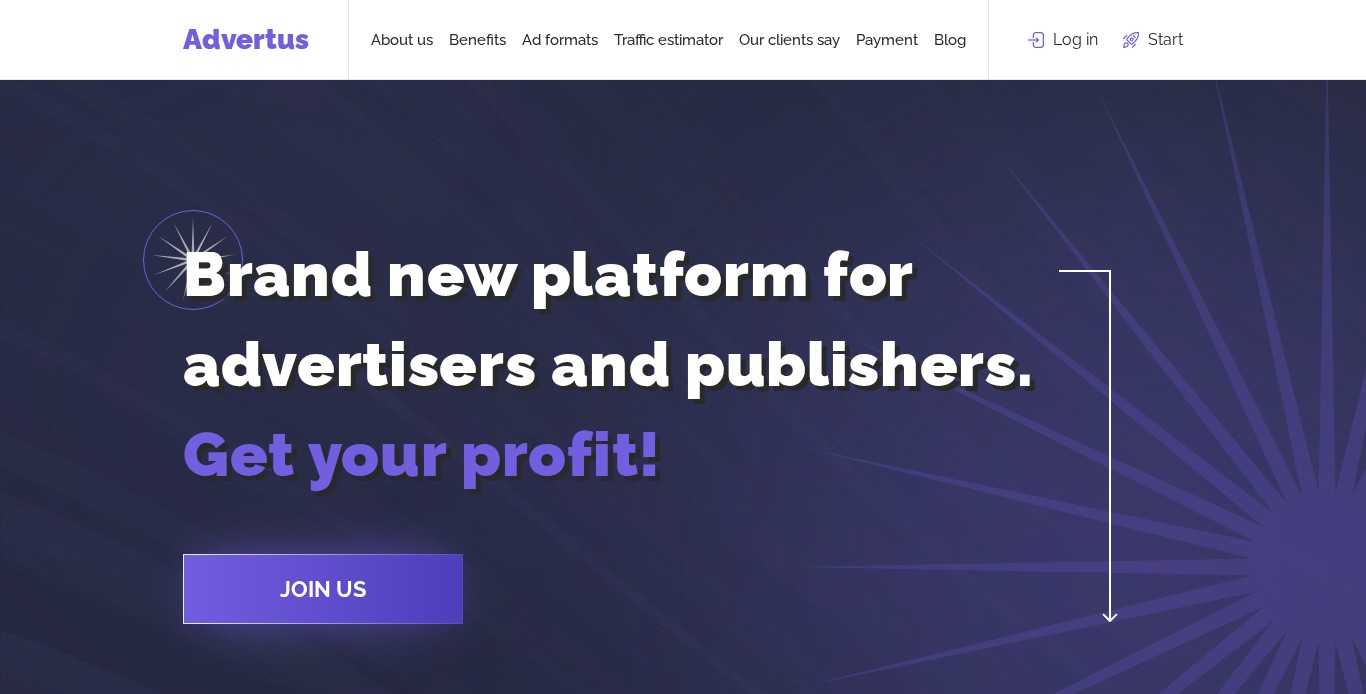 Affiliate program Advertus
