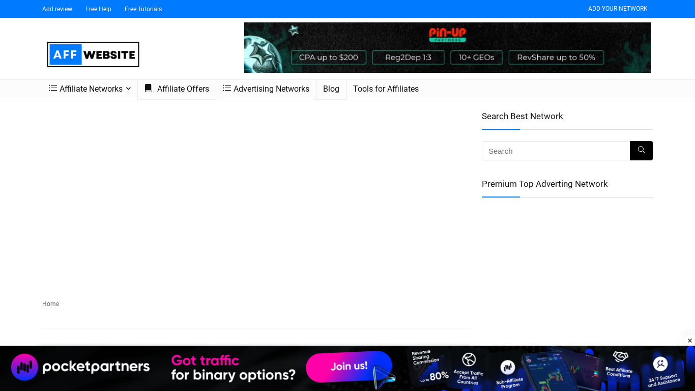 Affiliate program Linkerty Network