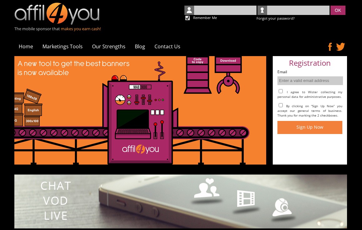 Affil4YOU partnerský program