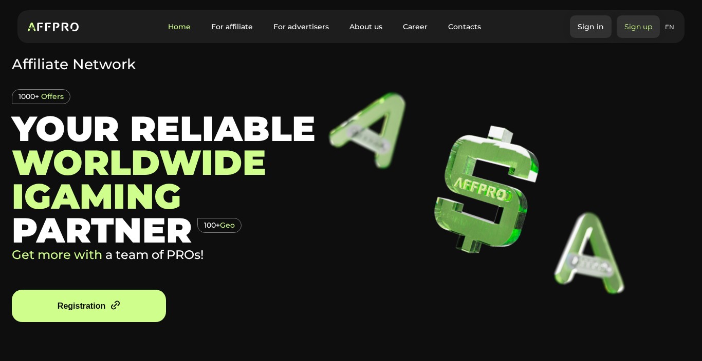 AFFPRO partnerský program