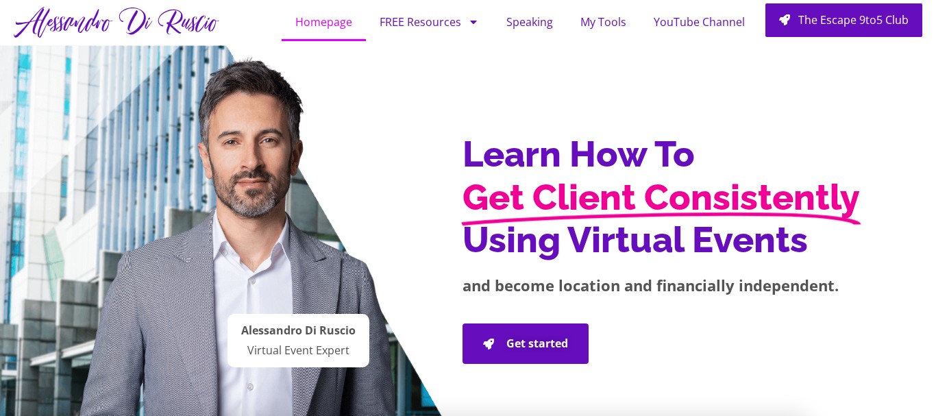 Alessandro DI Ruscio partnerský program