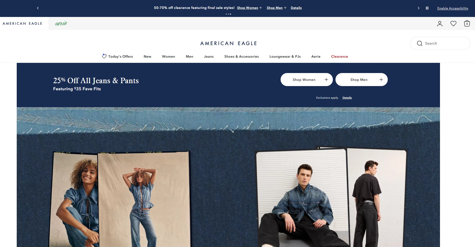 Affiliate program American Eagle Outfitters
