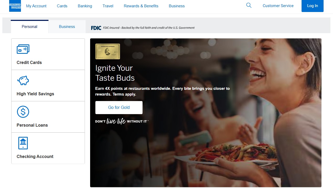 Affiliate program American Express