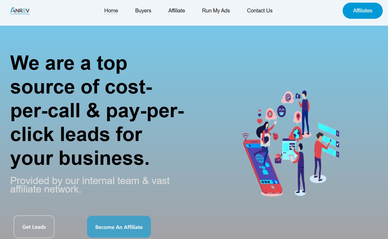 Anrev Marketing partnerský program