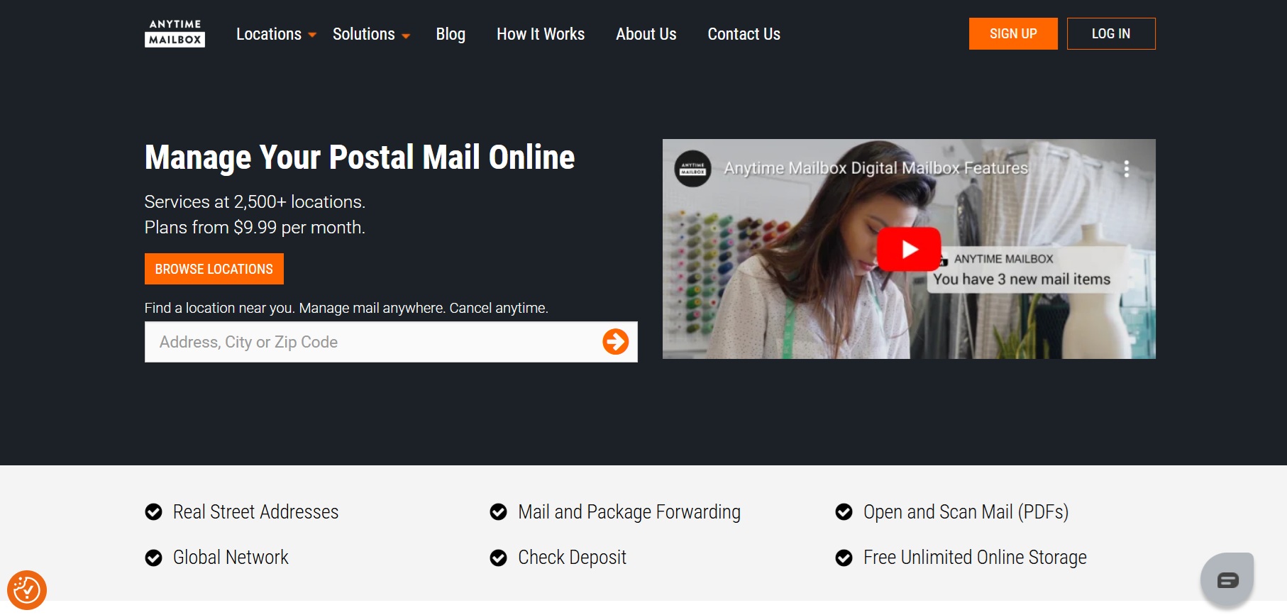 Affiliate program Anytime Mailbox