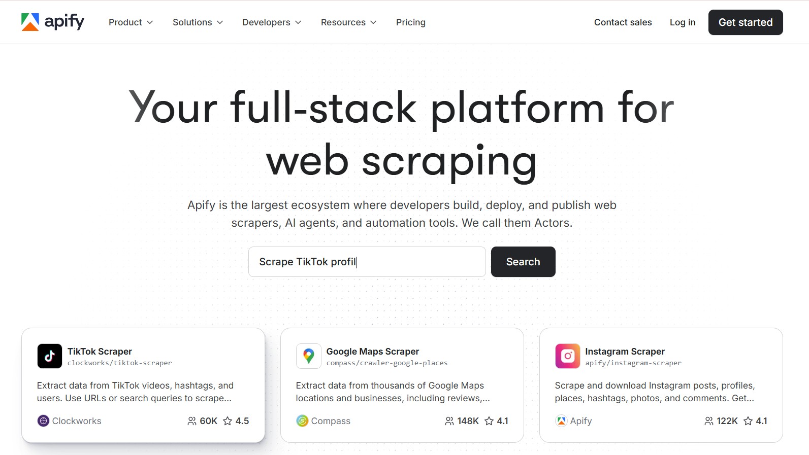 Apify Affiliate Program