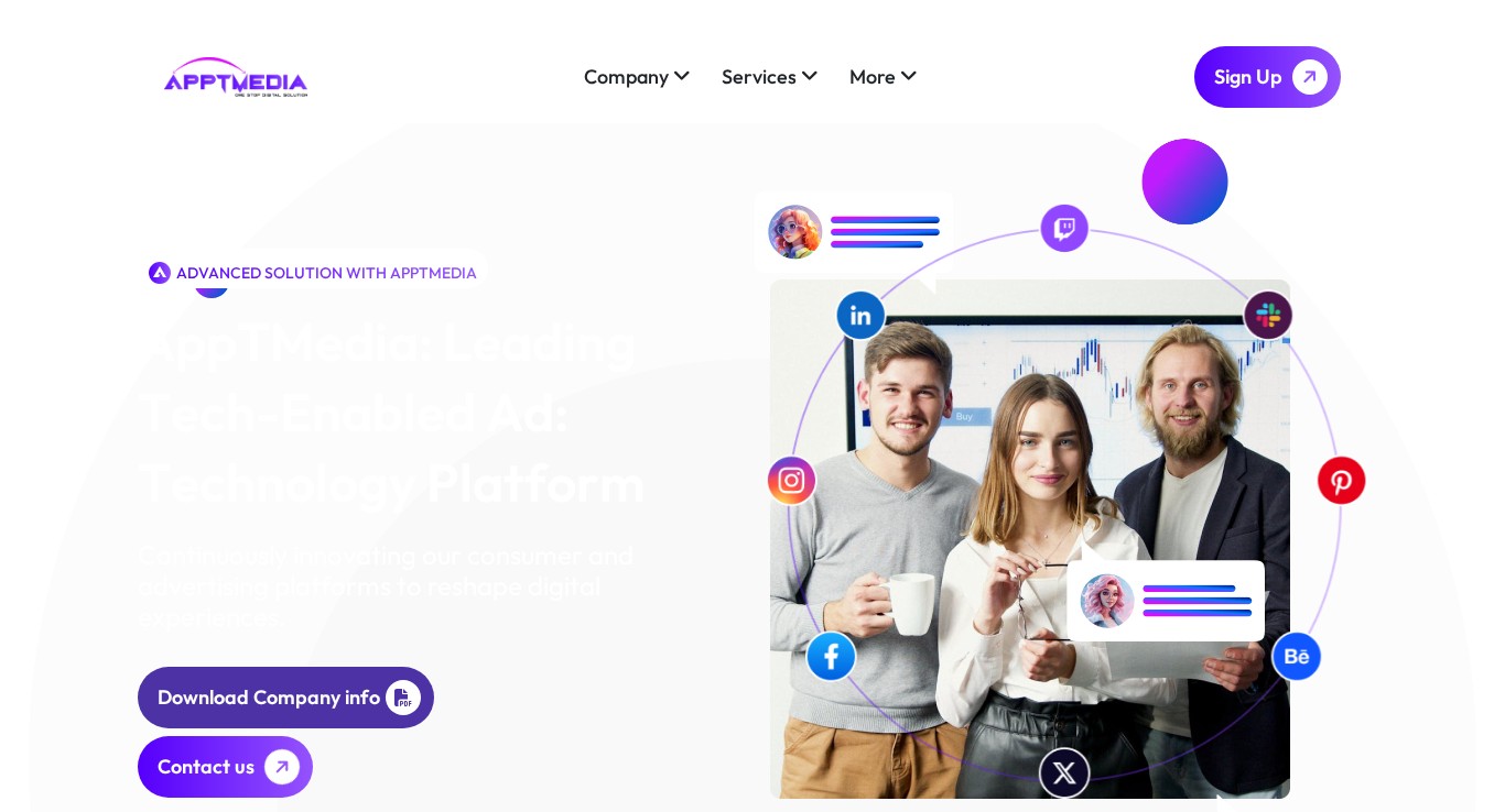 Affiliate program AppTMedia