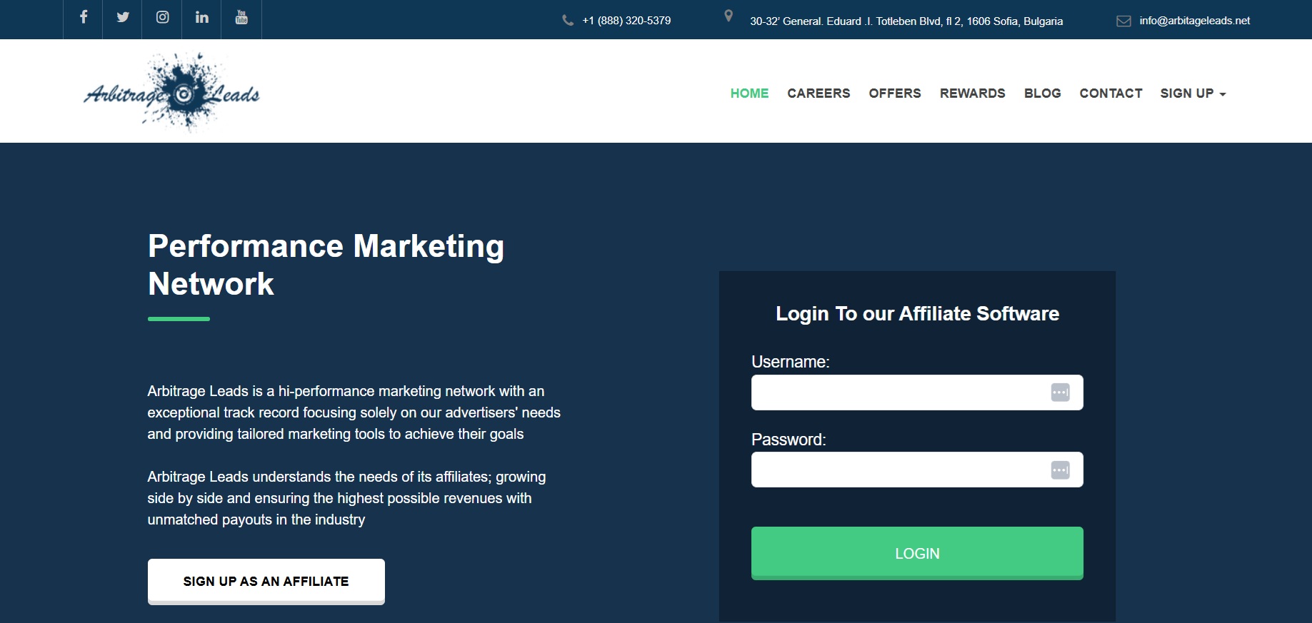 Arbitrage Leads partnerský program