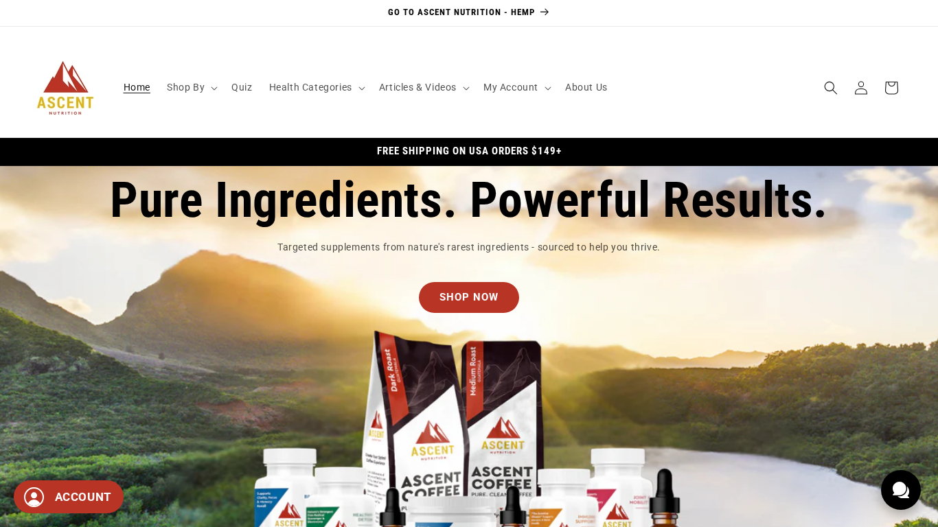 Partnerský program Ascend Nutrion