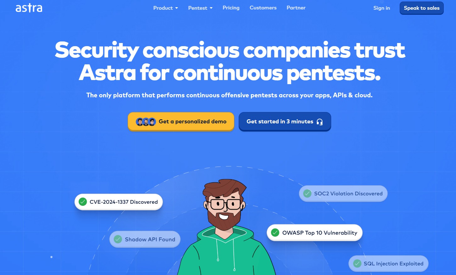 Astra Security partnerský program