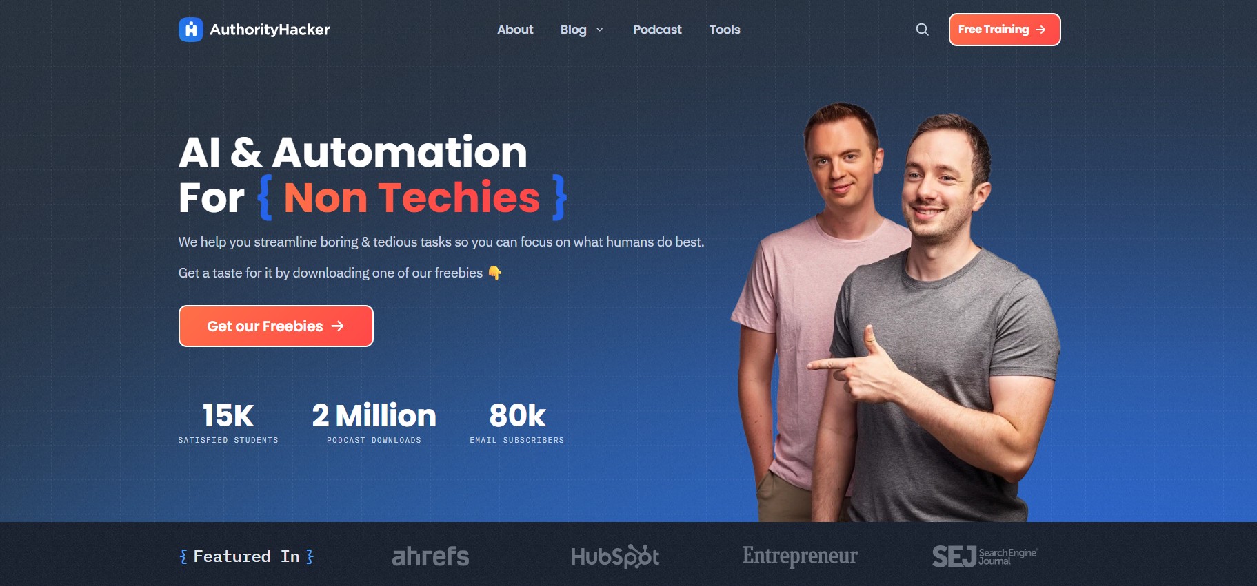 Affiliate program Authority Hacker