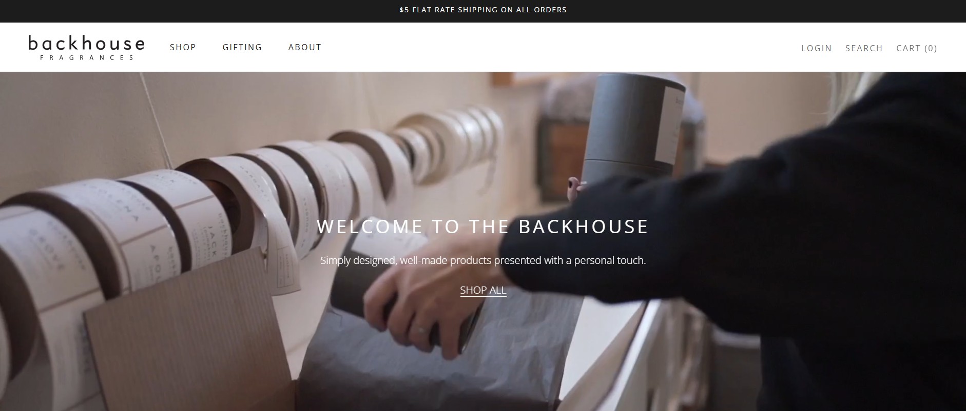 Partnerský program Backhouse Fragrances