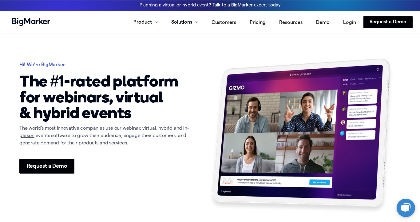 BigMarker partnerský program