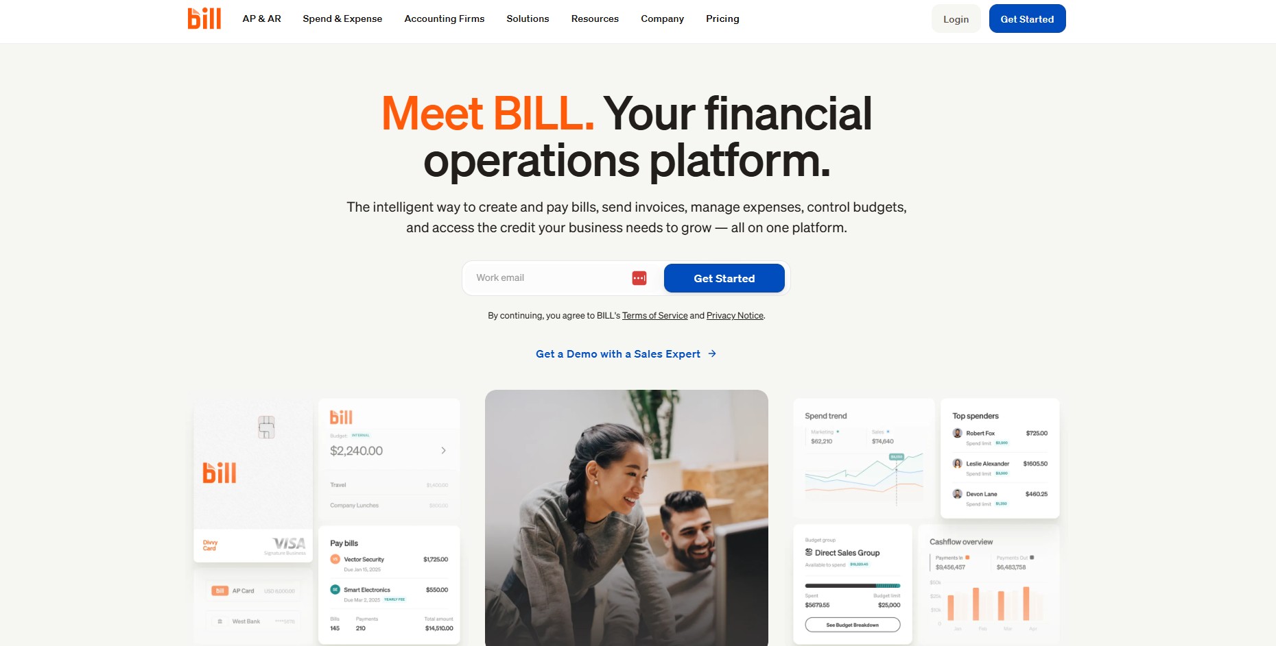 Partnerský affiliate program Bill.com