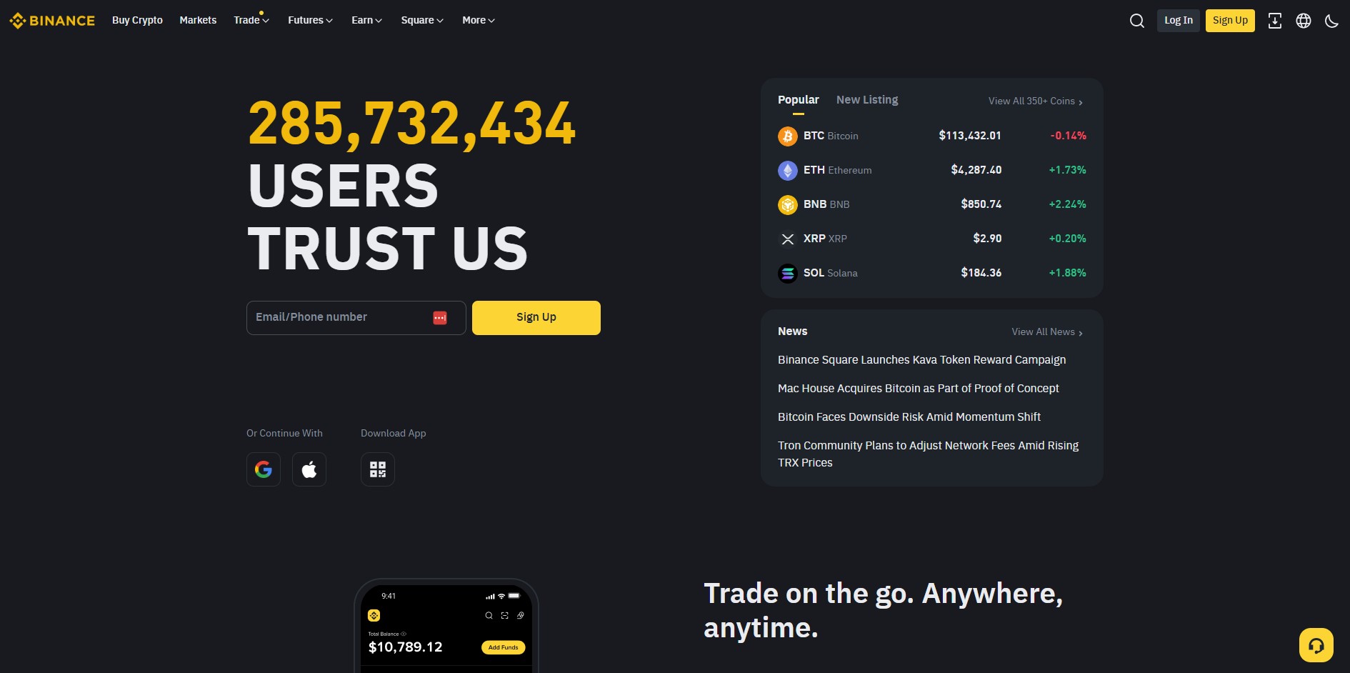 Binance Affiliate Program