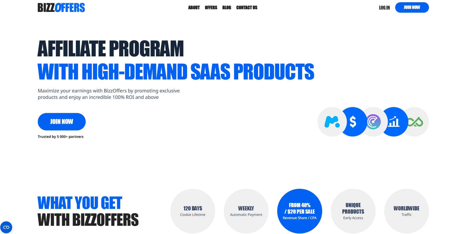 Affiliate program BizzOffers