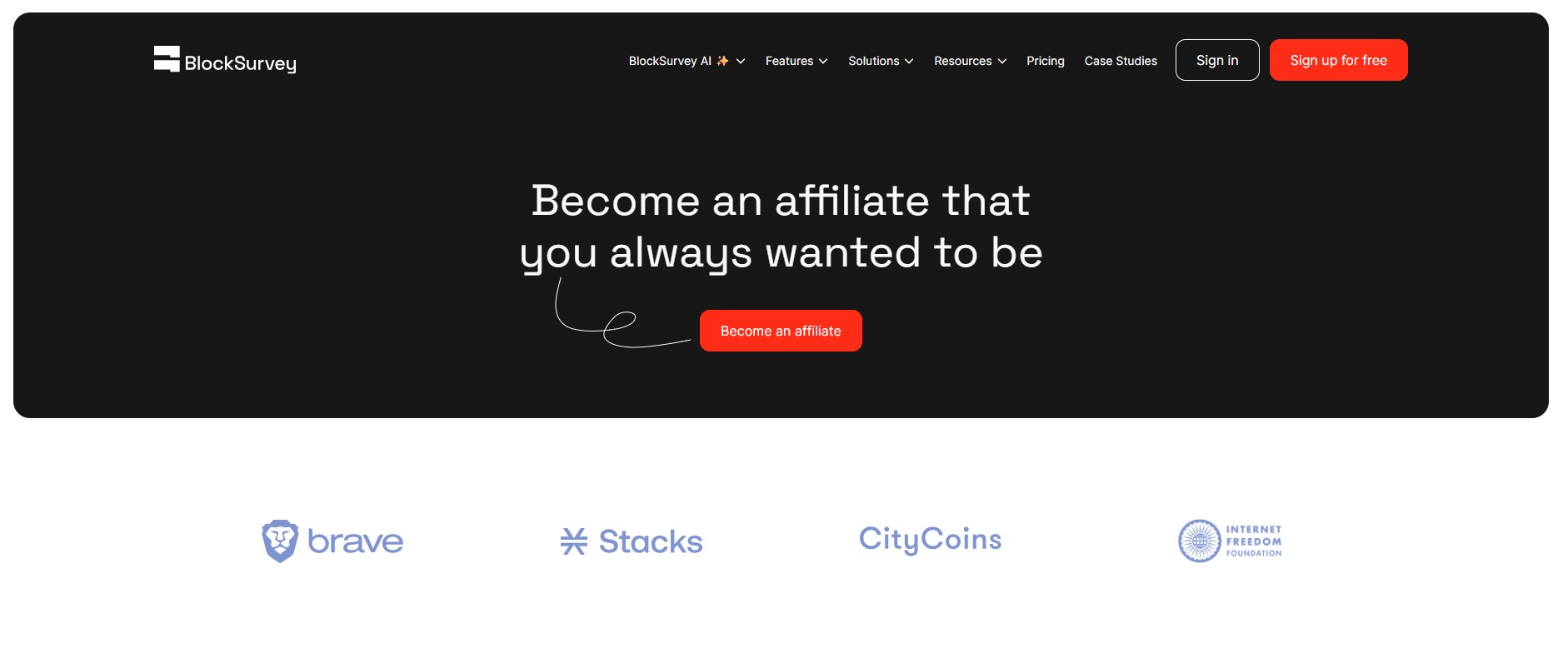 Partnerský program BlockSurvey