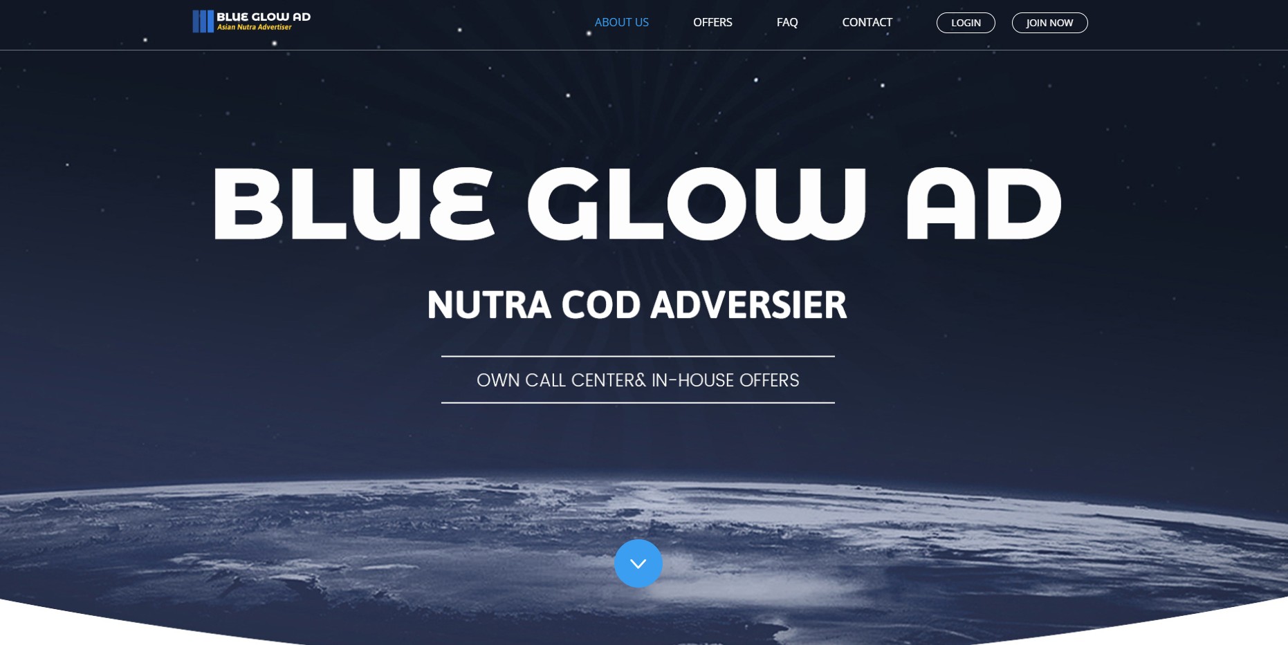 Affiliate program Blue Glow Ad