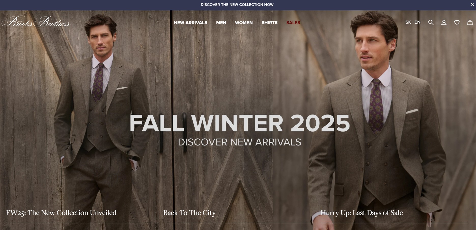 Affiliate program Brooks Brothers