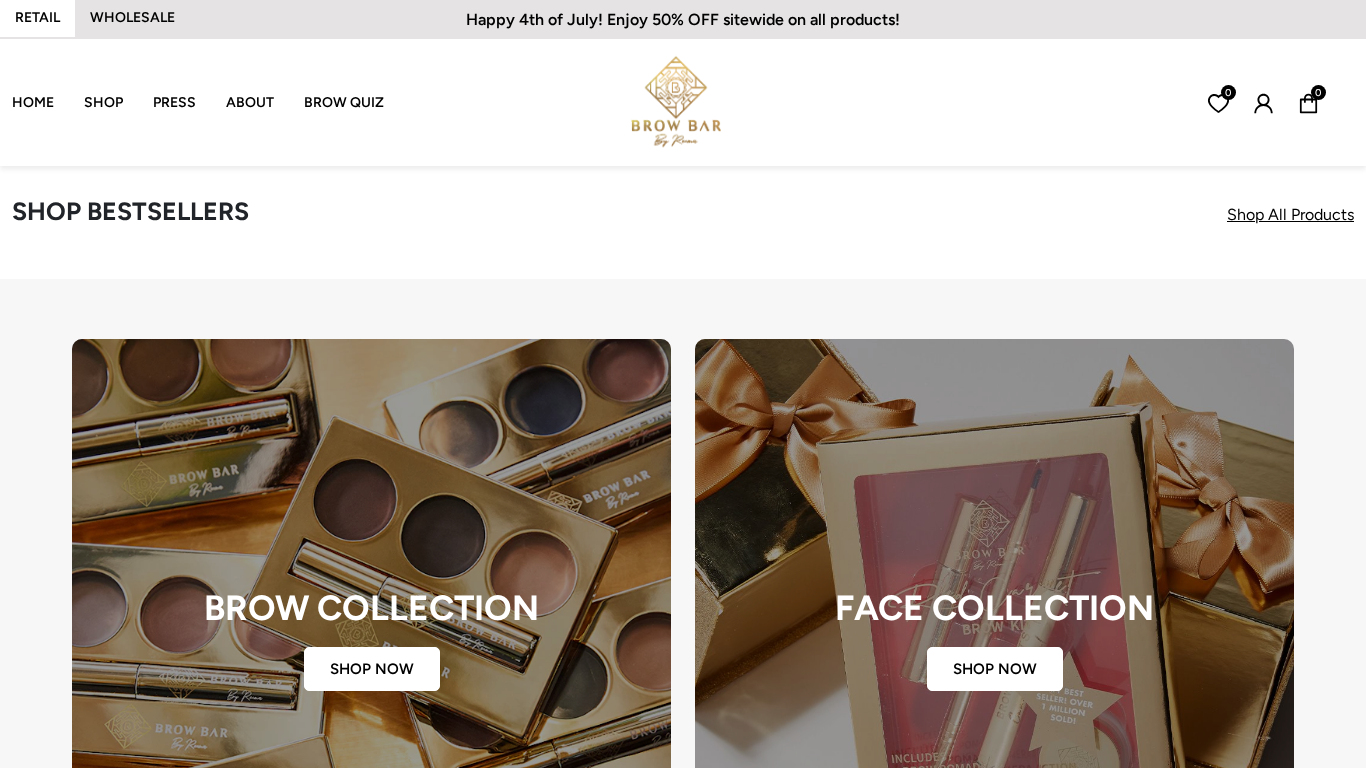 Affiliate program Brow Bar